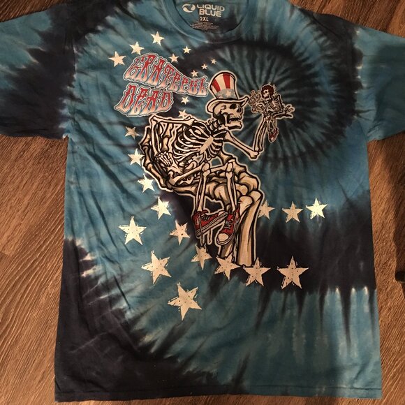 Grateful Dead Uncle Sam & Bertha 2X T Shirt   Box Lb2 - Picture 3 of 5